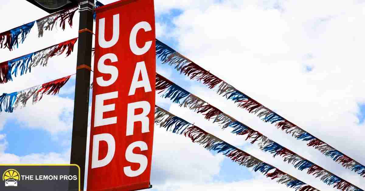 Used Car Lemon Law in California