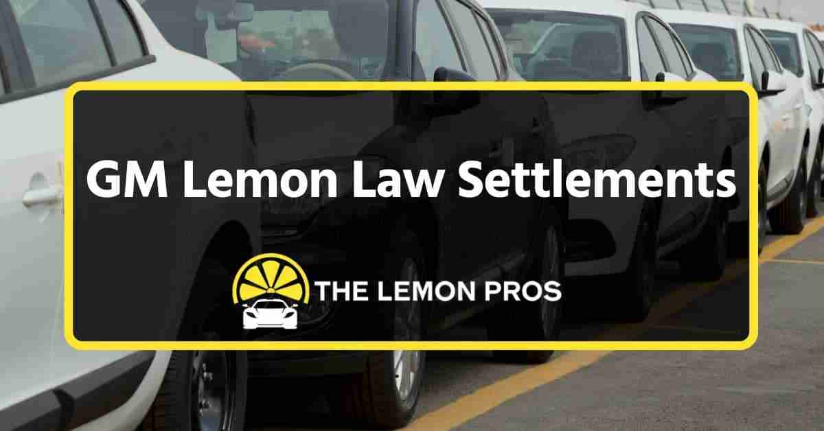 gm lemon law settlements beverly hills