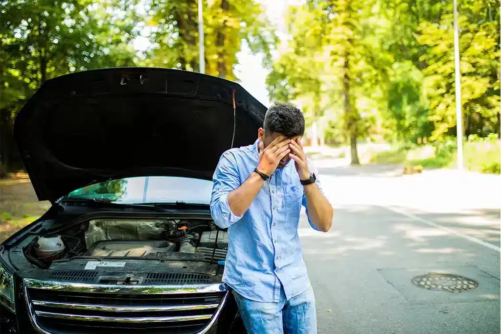 Car owner dealing with repeated vehicle breakdown and mechanical issues