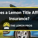 does a lemon title affect insurance