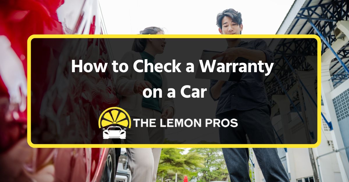 How to Check a Warranty on a Car