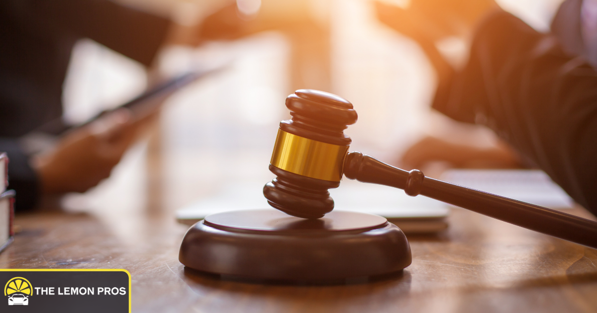 Judge approving Lemon Law settlement