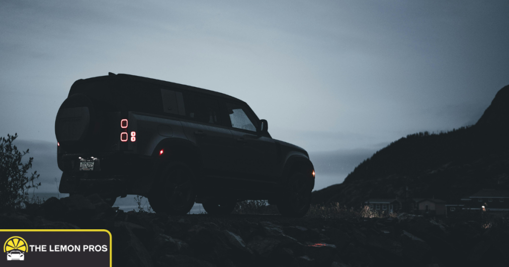 Land Rover lemon with recurring defects under California Lemon Law